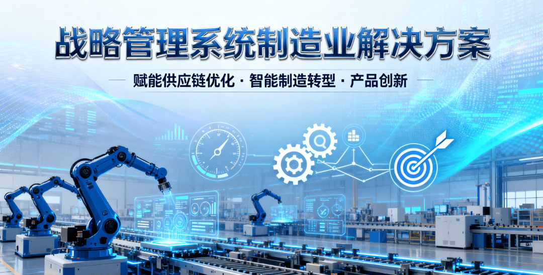 制造业战略管理解决方案