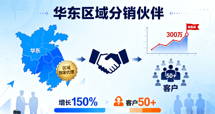华东区域分销伙伴案例