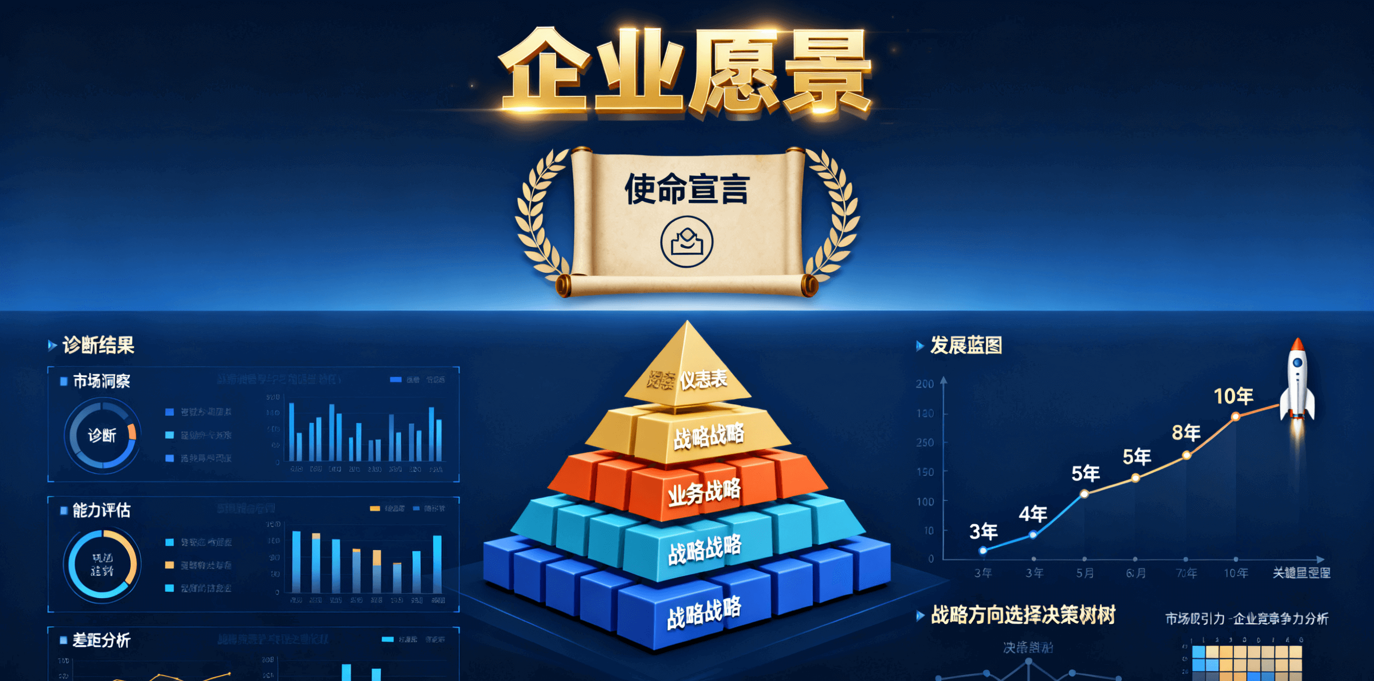 战略诊断分析图表