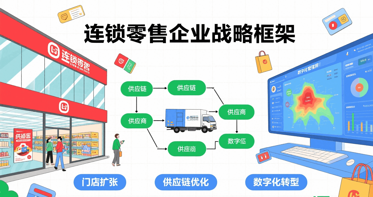 连锁零售企业应用OGSM模型实现数字化战略落地案例